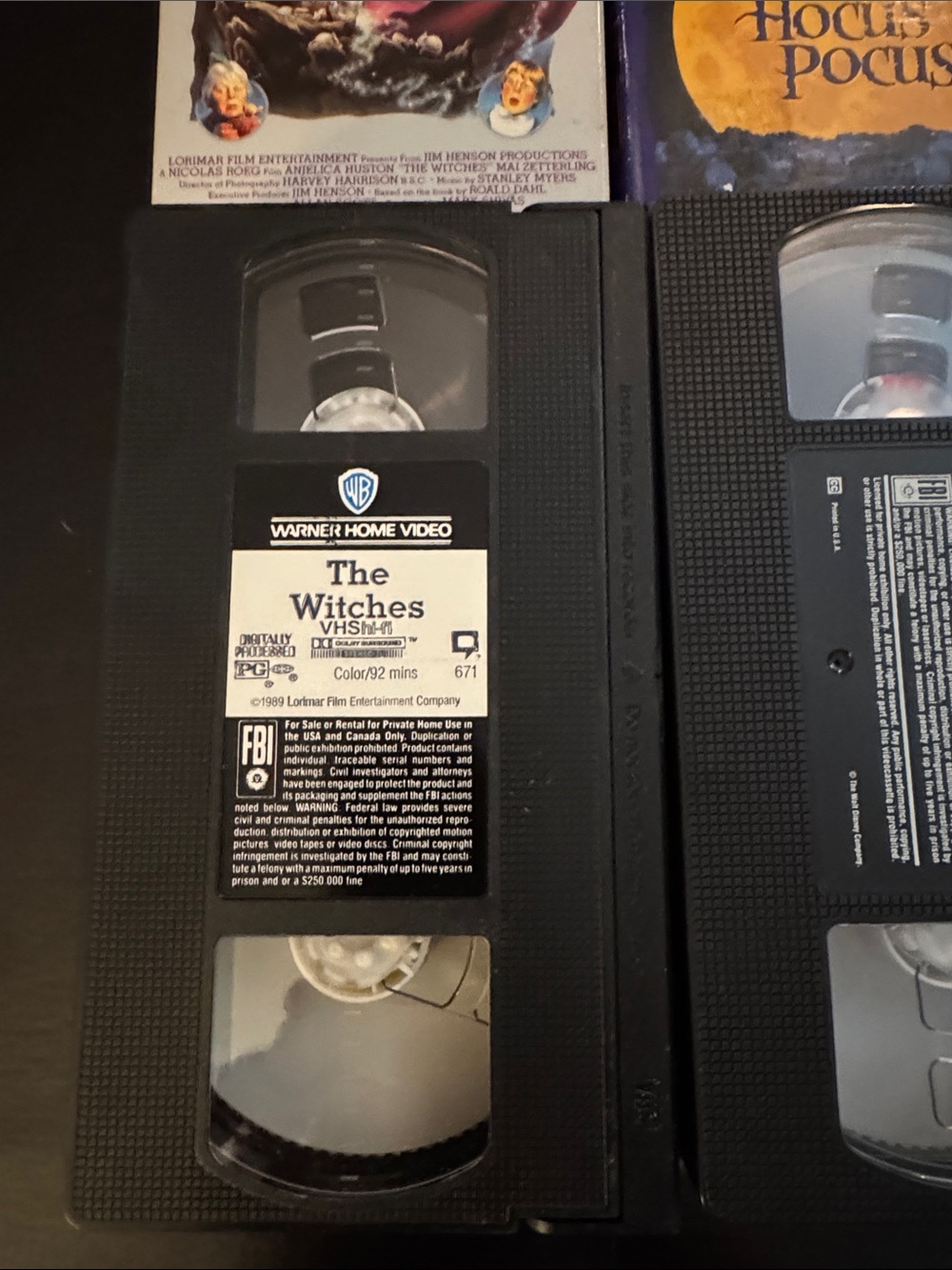 PRACTICAL MAGIC 🪄 THE CRAFT, HOCUS POCUS, the Witches _ 4 VHS 📼 lot. 2 sealed! 💫 - Picture 10 of 14